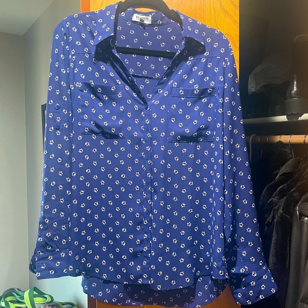 Express portofino blouse. Gently worn.